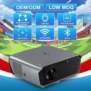 มาใหม่15500lm เครื่องฉายแอนดรอยด์แบบพกพาไร้สาย4K เครื่องฉายภาพยนตร์ WIFI6อัจฉริยะพร้อมโฟกัสอัตโนมัติหลายอินเทอร์เฟซ - Product Image 1