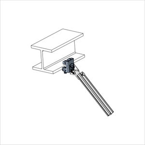 FM Mô hình SBC04-12 đường kính lớn kẽm mạ kim loại chùm kẹp địa chấn khung nhiệm vụ nặng nề Ống kẹp phụ kiện - Product Image 6