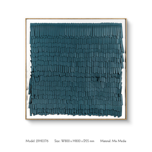 Nuova Collezione di Arte Murale Decorativa di Lusso in Pelle, Accessori per Interni, Decorazioni per la Casa, Arte Murale 3D Incorniciata - Product Image 2