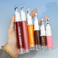 Baume à lèvres hydratant teinté, effet repulpant, avec logo personnalisé, label privé, baume à lèvres en gelée miroir