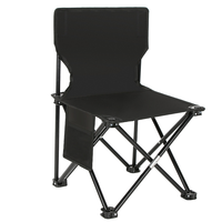 Chaise pliante moderne taille M en tissu Oxford pour activités de plein air, camping, pêche, plage, voyage, randonnée, jardin, parc