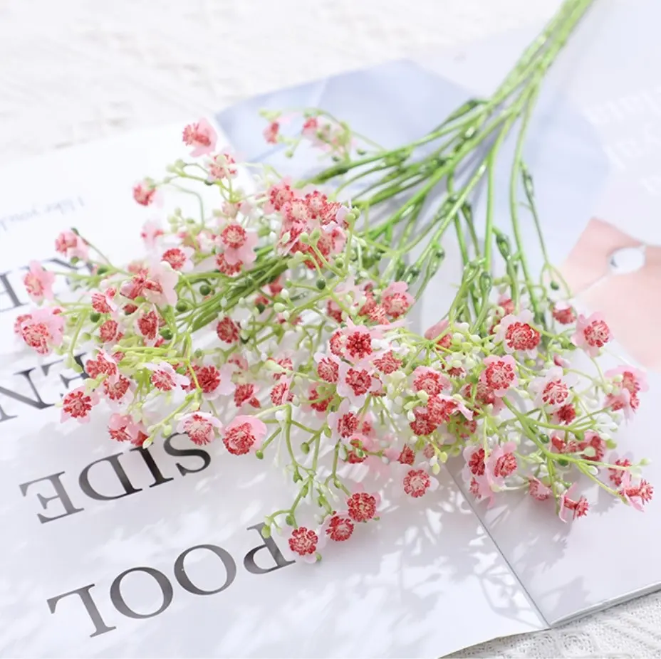 Bunga Baby Breathable Buatan Dekorasi, Bunga Kecil untuk Pernikahan