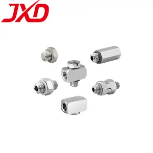 JXD SMC M-3N M-3P M-3UT M-5UN M-5UL logam Universal Air Pneumatic suku cadang konverter konektor pas