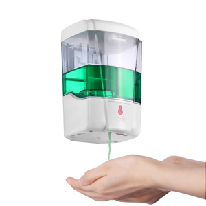 Dispensador de desinfectante de manos líquido automático de 700ML de diseño moderno <span class=keywords><strong>NewR</strong></span> con Sensor para higiene en baños - Product Image 1