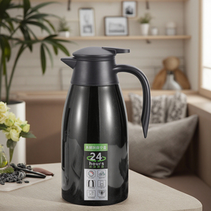 Termos clásicos de 2 litros, <span class=keywords><strong>termo</strong></span> al vacío, botella aislada, <span class=keywords><strong>termo</strong></span> para café y té, juego de regalo, botella de agua de acero inoxidable - Product Image 2