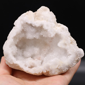 Cristal de cuarzo transparente Natural, <span class=keywords><strong>geoda</strong></span> blanca para Feng Shui, venta al por mayor - Product Image 6