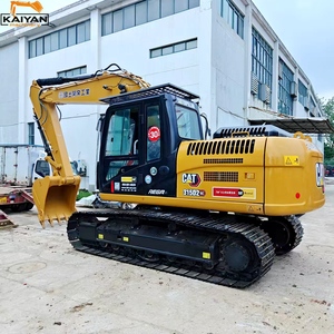 รถขุดตีนตะขาบ Caterpillar 315D2 GC มือสอง ขนาด 15 ตัน ระบบไฮดรอลิก สีเหลือง อุปกรณ์ก่อสร้าง - Product Image 1