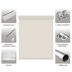 SAMADHI New Style <b>Curtain</b> <b>Window</b> Sun Shading Light Filtering and Blackout Day and Night Roller Blinds for Hotel - Product Image 5