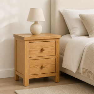 Meubles de chambre à coucher de haute qualité au design moderne en bois industriel, hauteur réglable, taille personnalisée, avec 2 tiroirs - Product Image 2
