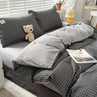 Drap de lit en polyester vente en gros ensembles de housses de couette bon marché linge de lit personnalisé ensemble de literie housse de couette ensemble de luxe