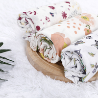 Ensemble de couvertures d'emmaillotage pour bébé 100 % coton biologique, écologiques, toutes saisons, personnalisables, style européen-américain, avec bandeau ajustable