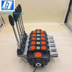90升/分钟5阀芯手动液压分段方向控制阀液压分配器 - Product Image 5