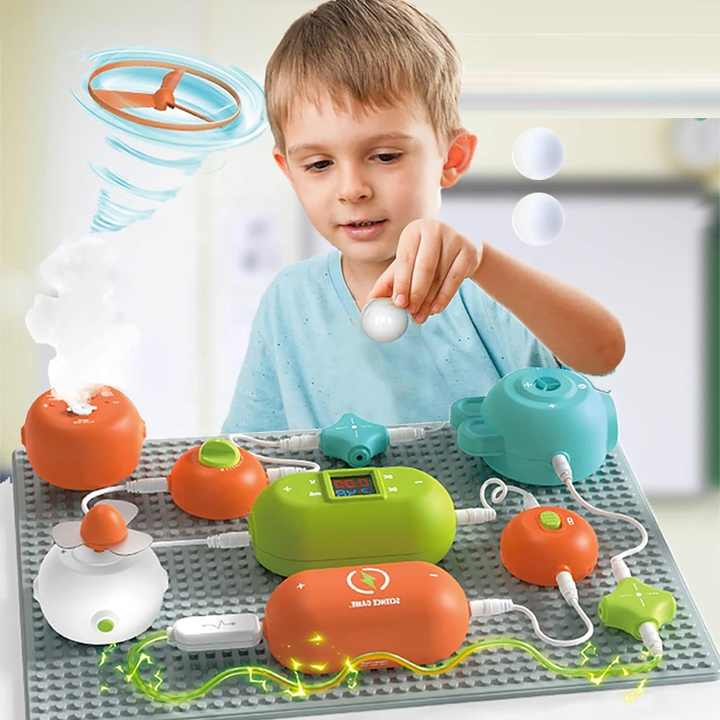 300+ Projects STEM Toy - Electronic Circuits Building Blocks