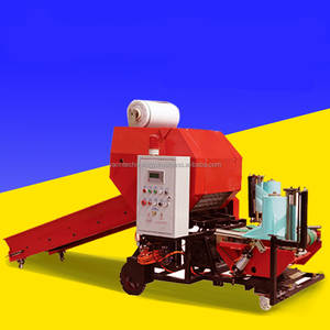 Nouvelle machine d'emballage automatique multifonctionnelle pour balles rondes de foin et de silage, vente chaude 2024 - Product Image 1