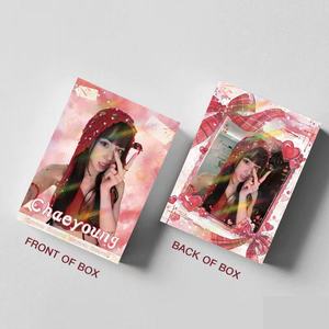 Stock disponible en gros : 55 autocollants PVC HD individuels de Chae-young (TWICE), portrait de star de K-pop, objet de collection pour fans - Product Image 4