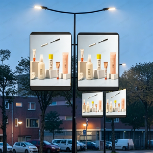 Pantallas LED <span class=keywords><strong>para</strong></span> Postes <span class=keywords><strong>de</strong></span> Luz <span class=keywords><strong>de</strong></span> la Serie LumiPole <span class=keywords><strong>de</strong></span> RAYBO, Pantallas Publicitarias LED <span class=keywords><strong>de</strong></span> Alto Brillo con Clasificación IP65 a Prueba <span class=keywords><strong>de</strong></span> Agua <span class=keywords><strong>para</strong></span> Postes <span class=keywords><strong>de</strong></span> <span class=keywords><strong>Alumbrado</strong></span> Público - Product Image 2