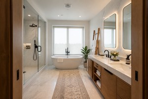 Ensemble de meubles de chambre d'hôtel style côtier <span class=keywords><strong>Hamptons</strong></span>, pack chambre d'hôtes style ferme, fabricant de meubles sur mesure pour projets contrats - Product Image 6