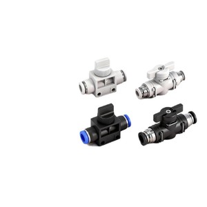 Pneumatic <b>Connector</b> Plastic Hand Valve BUC 8 4 6 10 12 Air Hose Manual Switch <b>Quick</b> Plug Copper Plated Nickel - Product Image 1