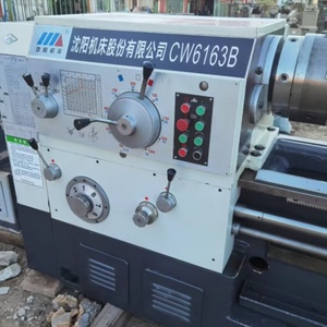 เครื่องกลึงโลหะแบบแมนนวล CW6163B ความแม่นยำสูง รับน้ำหนักได้มาก ขนาด 630*1500 มม. มอเตอร์ 380V ผลิตภาพสูง - Product Image 1