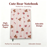 Carnet de notes A5 mignon et kawaii, personnalisable avec logo, journal de voyage uni, impression de carnets et journaux personnalisés