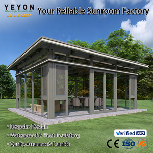 Yeyon OEM Oberlicht-Balken für Dachkonstruktionen, breite Pfosten, rhythmische Dachabdeckung, Wärmeschutz, Steinplattenplattform, Outdoor-Wintergarten, Glashaus - Product Image 1