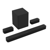 Système Home Cinéma 5.1CH Super Bass Profond Son Stéréo HiFi Surround 3D Barre de Son avec Caisson de Basses en Bois pour 5.6 500W ODM