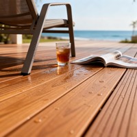 Bois d'œuvre en plastique HDPE recyclé imperméable et anticorrosion Winstar - Résistant aux UV et à la décoloration pour plateforme de jardin