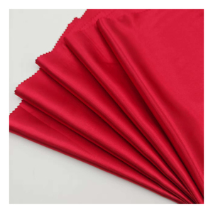 Tissu satiné tissé 100 % polyester biologique écologique, anti-taches, séchage rapide, léger, teint uni, densité 50D*75D 228T <span class=keywords><strong>83</strong></span> - Product Image 1