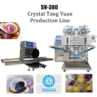 Ligne de production automatique de Tang Yuan SV-380, machine commerciale de fabrication de Tang Yuan pour usine alimentaire