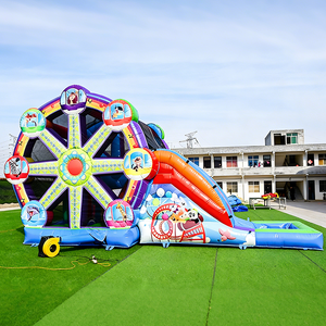 Castillo Inflable Comercial de PVC con Tobogán de Spider-Man, Color Personalizado, Fácil de Instalar, Capacidad para 6 Personas - Product Image 1