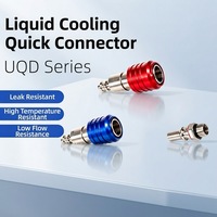 Raccord rapide universel UQD, coupleur auto-étanche à bille en acier pour système de refroidissement liquide de centre de données CDU
