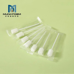 Éponge à dents jetable douce <span class=keywords><strong>pour</strong></span> bébés, brosse en mousse, écouvillon de soin buccal, bâtonnet éponge de nettoyage en vrac <span class=keywords><strong>pour</strong></span> usage domestique - Product Image 4