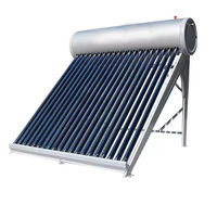 Système de collecteur solaire à usage domestique, mini collecteur solaire à tube sous vide chauffe-eau solaire en acier inoxydable