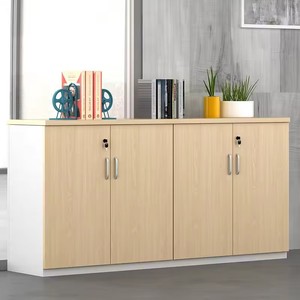 Rangement latéral en bois modulaire de meubles de poste de travail de bureau de couleur personnalisée classeur à deux portes et <span class=keywords><strong>3</strong></span> <span class=keywords><strong>tiroirs</strong></span> - Product Image 3