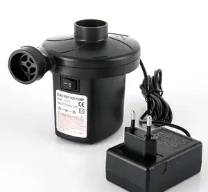 Electric Air Pump DC 12V/AC 220V, Includes Three Nozzles, Quicker Inflation, Durable