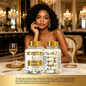 Vente Chaude : Gélules Puissantes de Glutathion Réduit, Collagène et Vitamine C, de Haute Qualité, Marque Privée, pour Éclaircissement Cutané Intense - Product Image 2