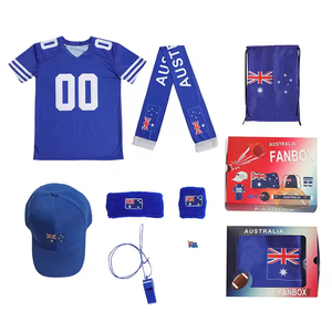 Nuovi Prodotti <span class=keywords><strong>2026</strong></span>: Set Regalo Promozionale per Tifosi di Calcio con Magliette, Sciarpe e Occhiali per Eventi Sportivi - Product Image 2