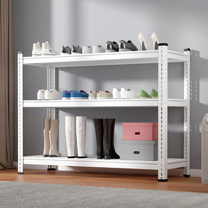 Rak Penyimpanan Industri Besi Logam untuk Gudang, Rak Baja untuk Penyimpanan Rumah Tangga, Rak Berdiri Multi-Lapisan - Product Image 3