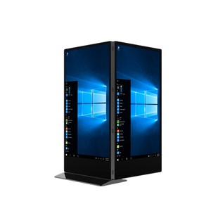 55inch <span class=keywords><strong>LCD</strong></span> quảng cáo double side kỹ thuật số biển win11 <span class=keywords><strong>LCD</strong></span> màn hình hiển thị cảm ứng tương tác thông tin ngoài trời Totem - Product Image 2