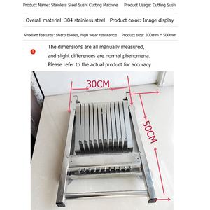Máquina cortadora de rollos de Sushi Manual, herramienta de corte de rollos de Sushi de arroz japonés, máquina cortadora de rollos de Sushi - Product Image 4