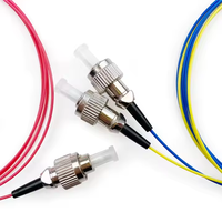 Répartiteur de Fibre Optique FBT Mini Tube 1M FC/UPC, Rapport 40/60 avec Connecteur FC - Répartiteur Optique Haute Précision pour FTTH CATV
