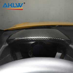 वास्तविक कार्बन फाइबर इंटीरियर एक्सेसरीज़ डैशबोर्ड शीर्ष सुरक्षा सजावट पैनल टोयोटा सुप्रा gr A90 mk5 2019-2022 - Product Image 6