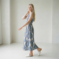 Collection Été 2026 : Robe Décontractée Femme Tendance Style Européen à Imprimé Ethnique