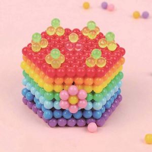 24 Colors Magic Water <b>Beads</b> DIY Educational Toy 5000 <b>Plastic</b> <b>Beads</b> Shape Filter for Children - Product Image 3