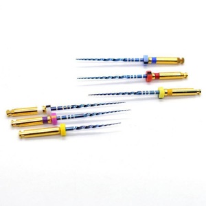 Alésoir dentaire en nickel-titane pour canaux radiculaires, tête conique de 1,4 mm, instrument manuel pour préparation endodontique, certifié CE - Product Image 1
