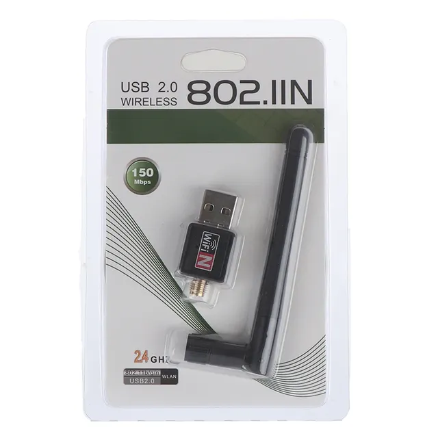 MT7601/RTL8188CU 150 Mbps Wireless USB WiFi Adapter 2.4G Signal Conversion Modules 150 Mbps Wireless USB WiFi Receiver Dongle