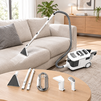Machine de nettoyage des taches portable approuvée BSCI ECM pour canapé, tapis, tissus d'ameublement, nettoyage en profondeur des taches d'animaux et des déversements sur matelas, aspirateur