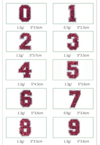 Shenglan-Parche colorido con letras de lentejuelas del alfabeto, parches reflectantes bordados, apliques brillantes - Product Image 5