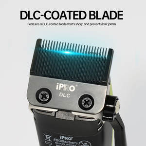 IPRO Probarbers 新型バリカン 7500rpm ブラシレスモーター プロ用バリカン 脱毛器具 DLCブレードバリカン - Product Image 3