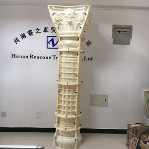 แท่นพลาสติก ABS แบบใช้ซ้ำได้40ซม. แท่นวางดอกไม้คอลัมน์สำหรับตกแต่งงานแต่งงานงานปาร์ตี้และแม่พิมพ์ยิปซั่มคอนกรีต - Product Image 6